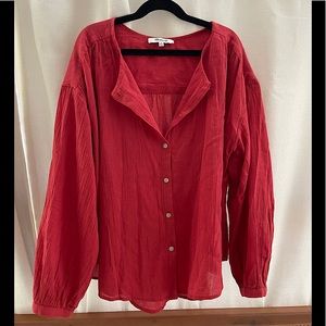 Red Doen Style Breezy Blouse